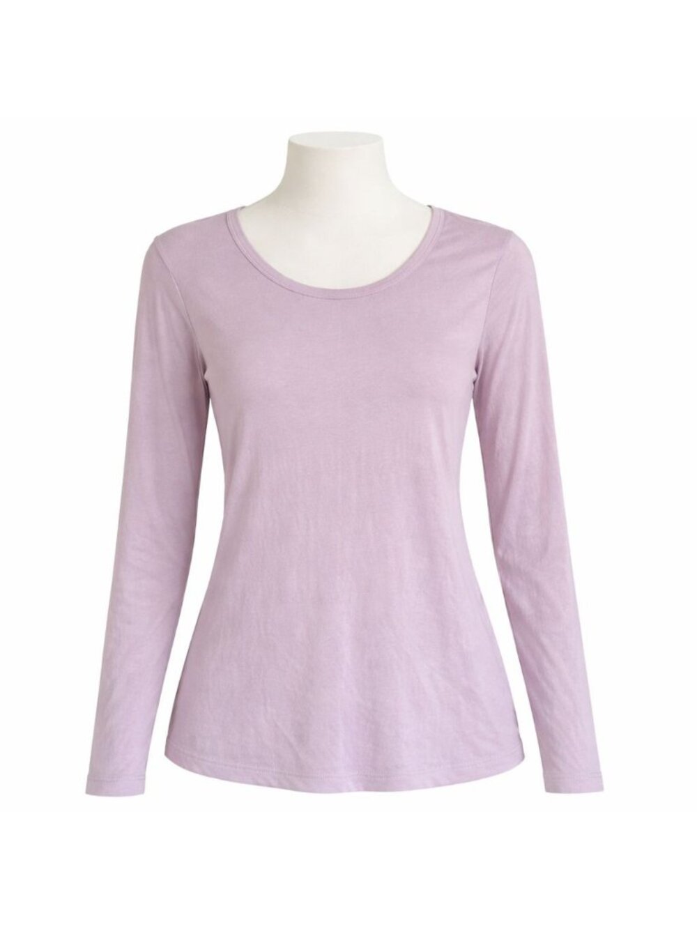 WoolX Remi Merino Wool Crewneck Top Long Sleeves Purple Size Medium